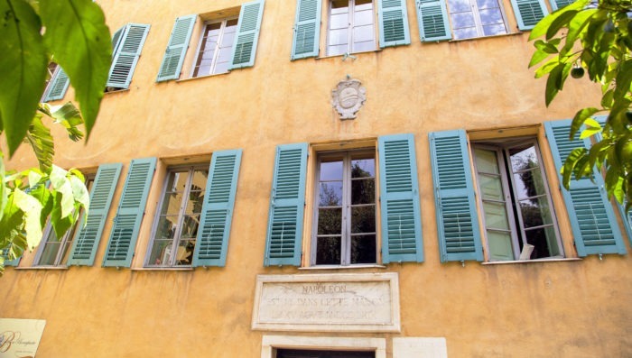 House of Napoleon Bonapart in Ajaccio France