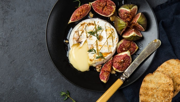 Camembert cheese of Normandy, France