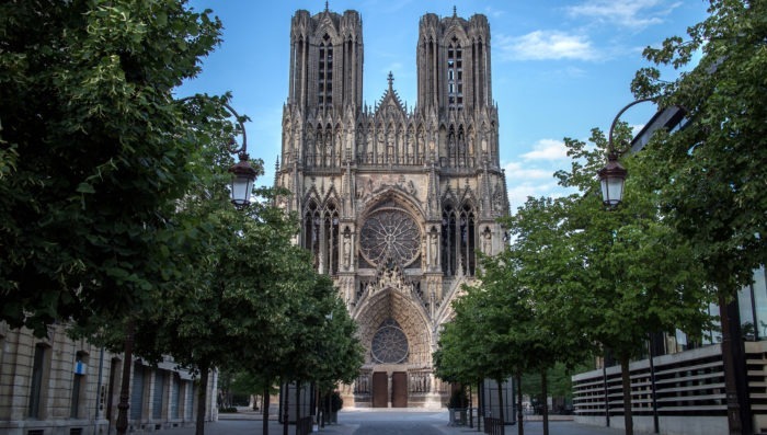 Cathedral Notre Dame in Reims, France