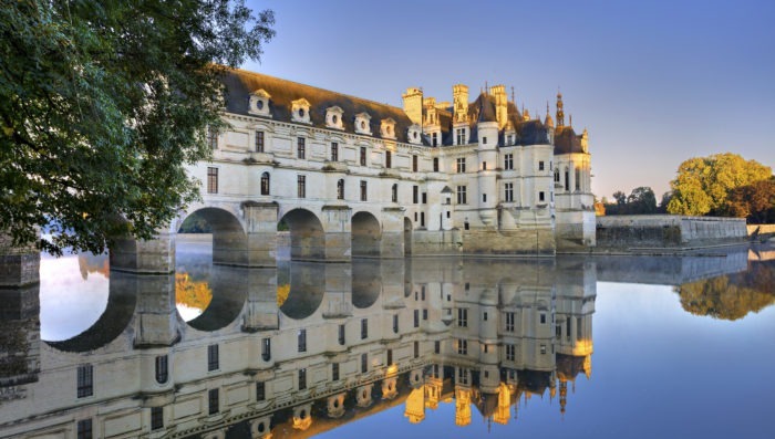 Castle in Loire Valley, France