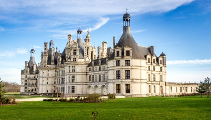 Castle in Loire Valley, France