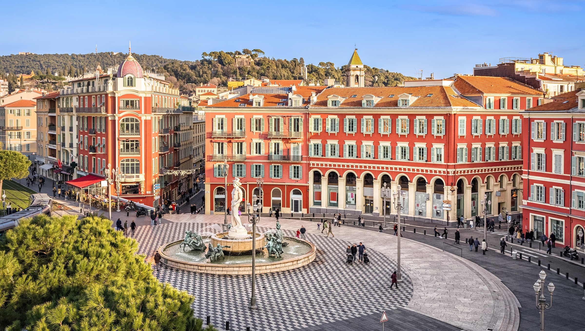 Place Massena in Nice, France