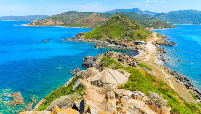 beautiful sea in cap corse, Corsica