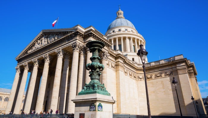 architecture paris pantheon latin quarter