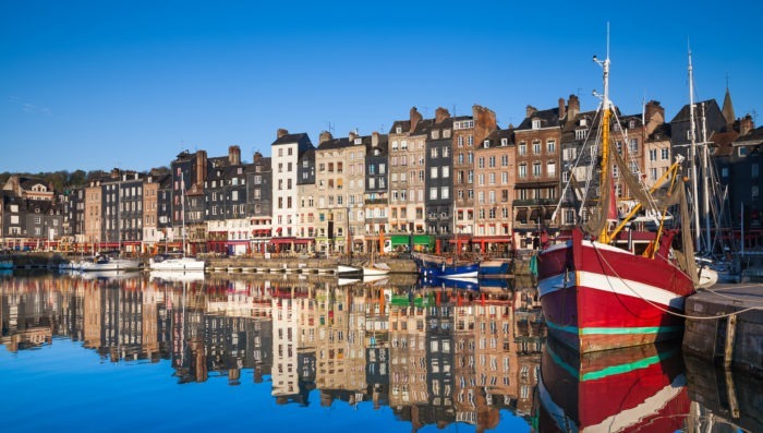 City Honfleur in France