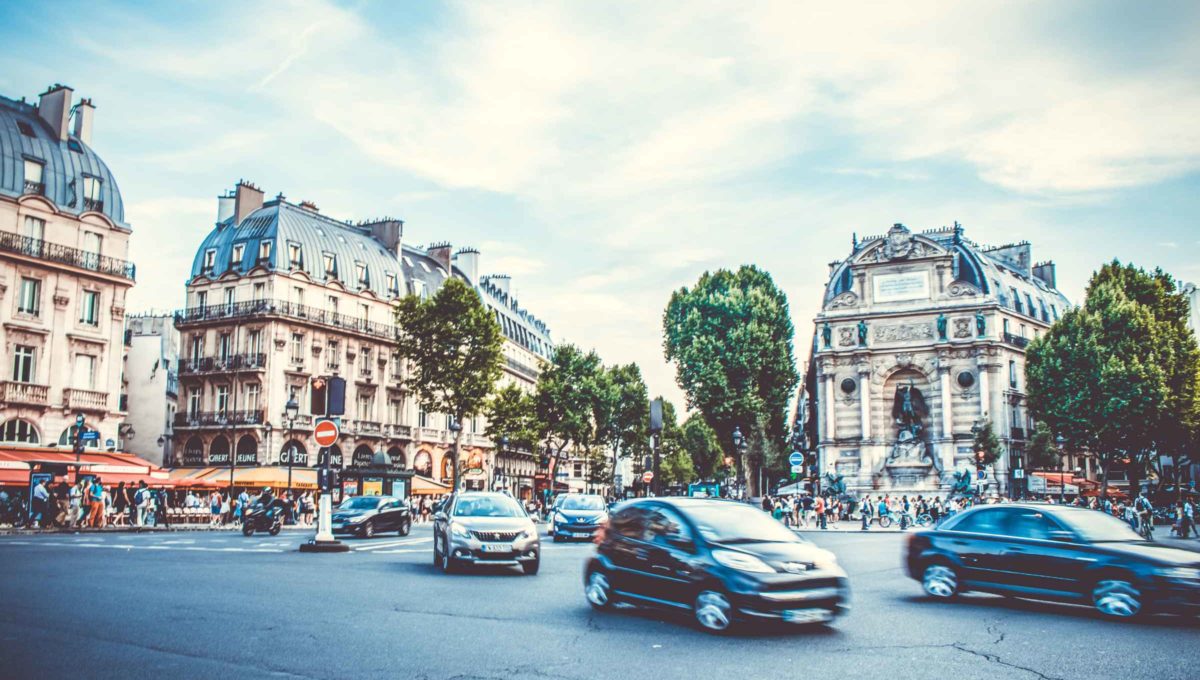 traffic in paris