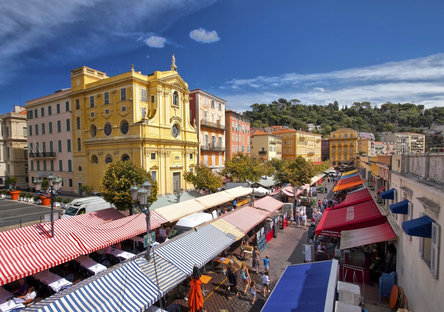 cours saleya market nice winter getaway