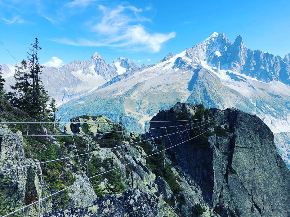 via ferrata chamonix unique summer expriences in france