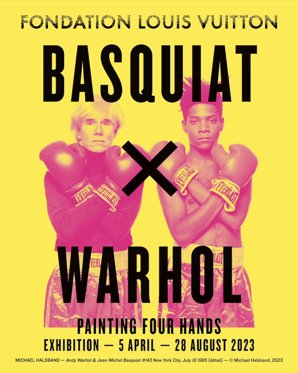 basquiat warhol fondation louis vuitton