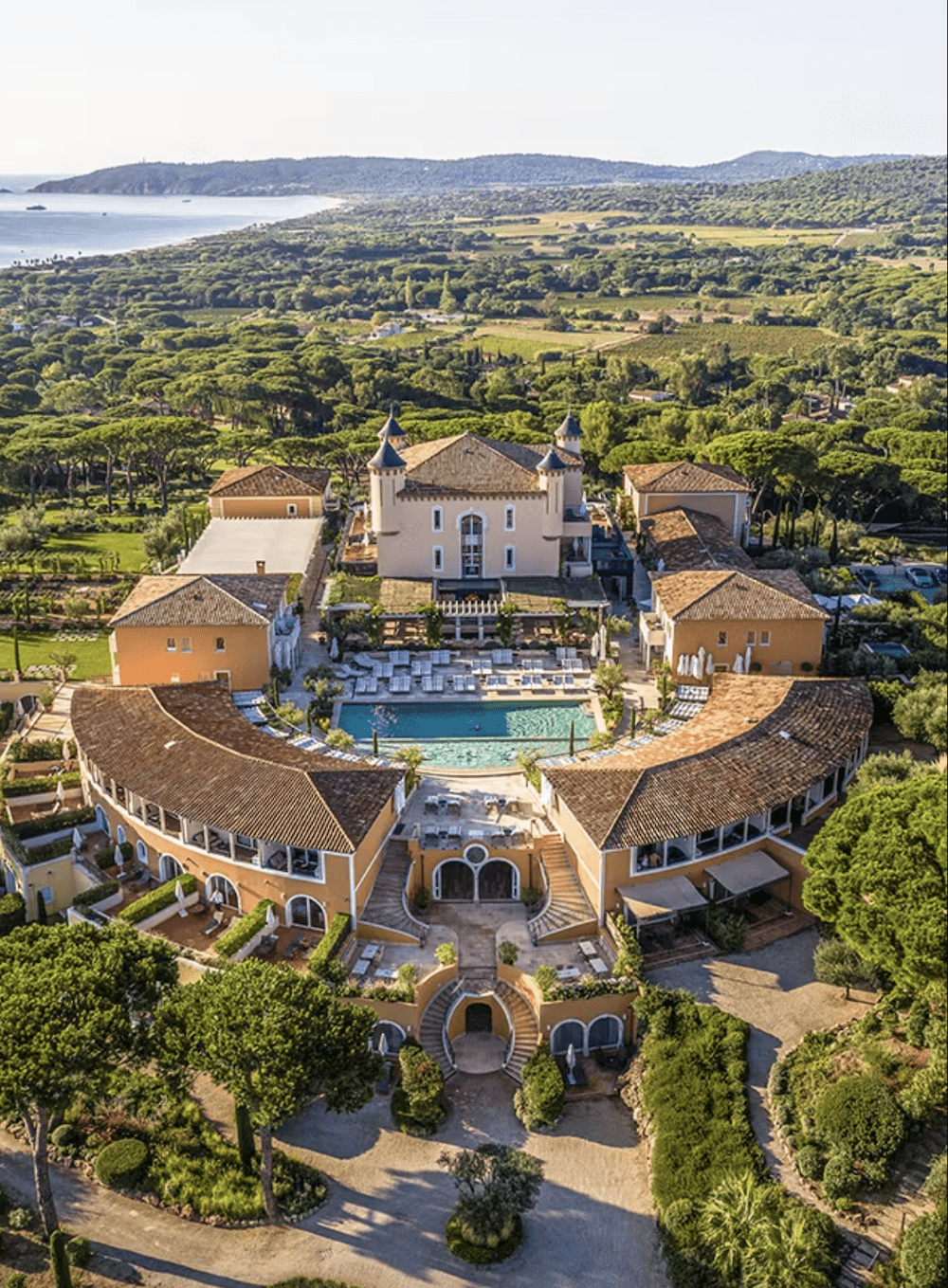 Château de la Messardière in Saint-Tropez