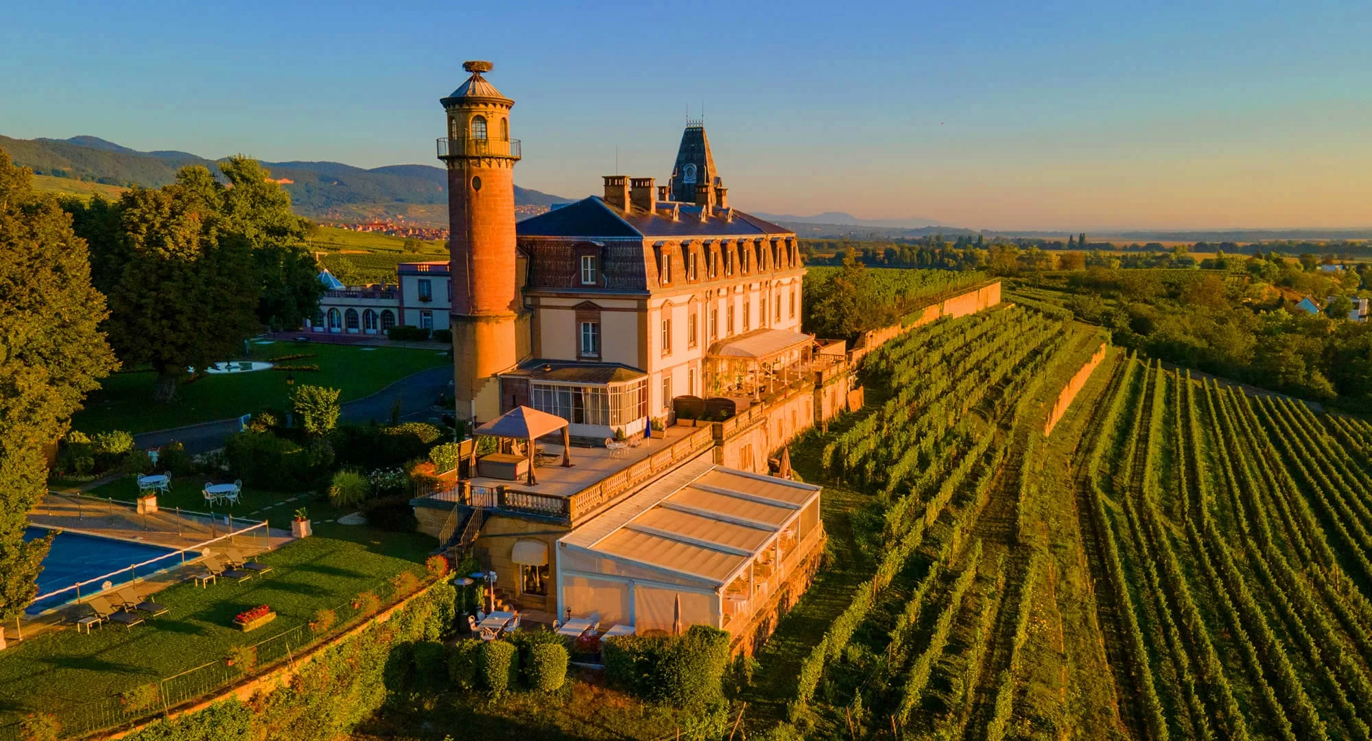 Château d'Isenbourg in Alsace