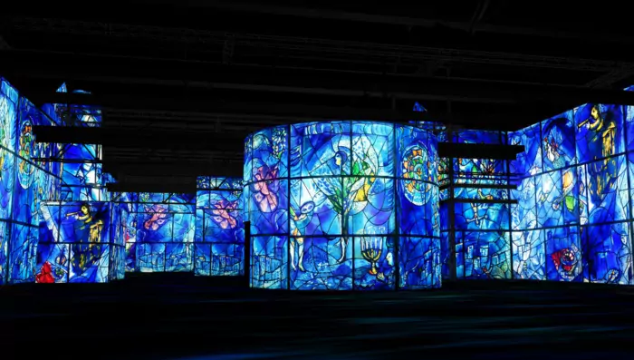 the Atelier des Lumieres - A Digital Art Center