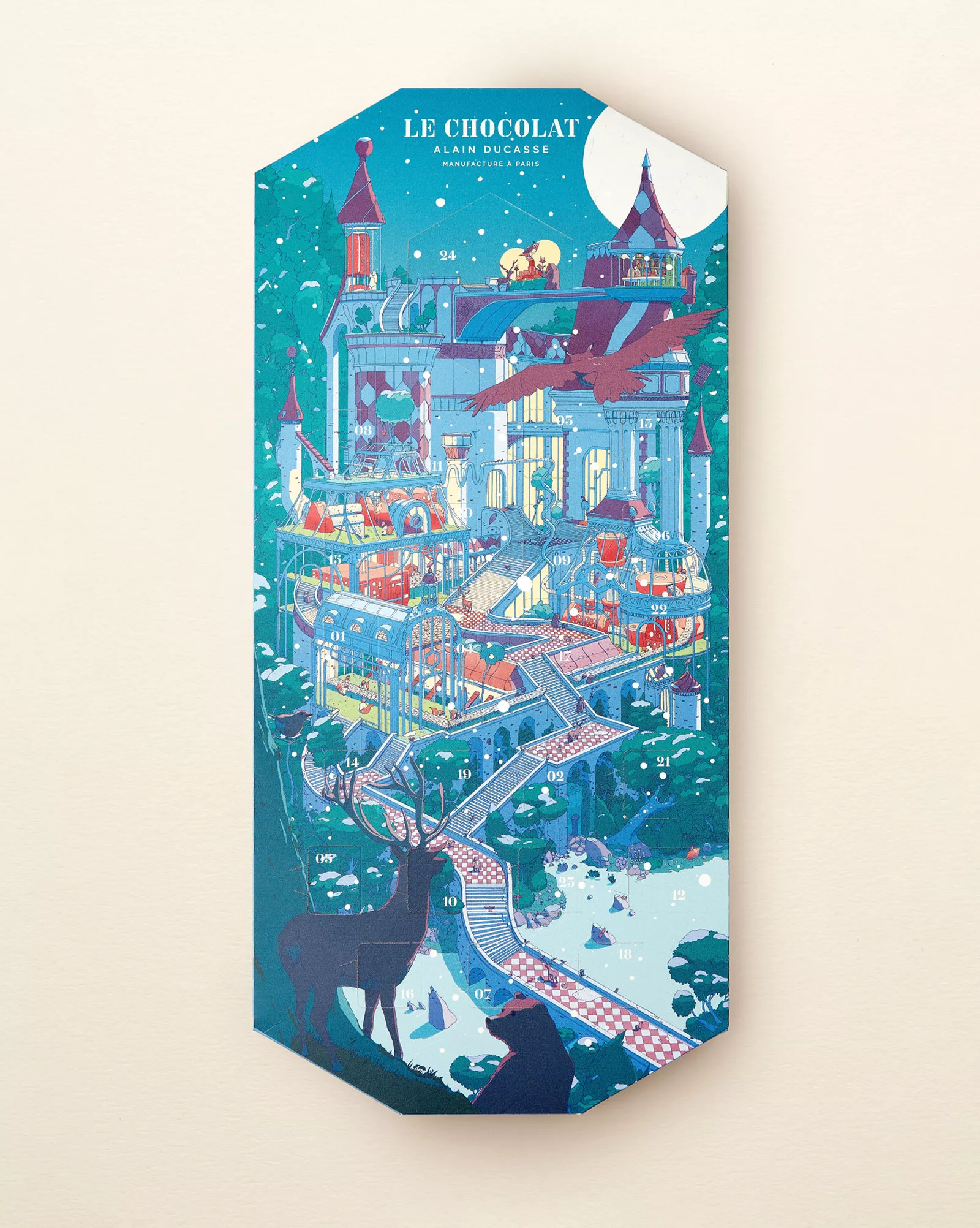 le chocolat Alain Ducasse advent calendar 2023