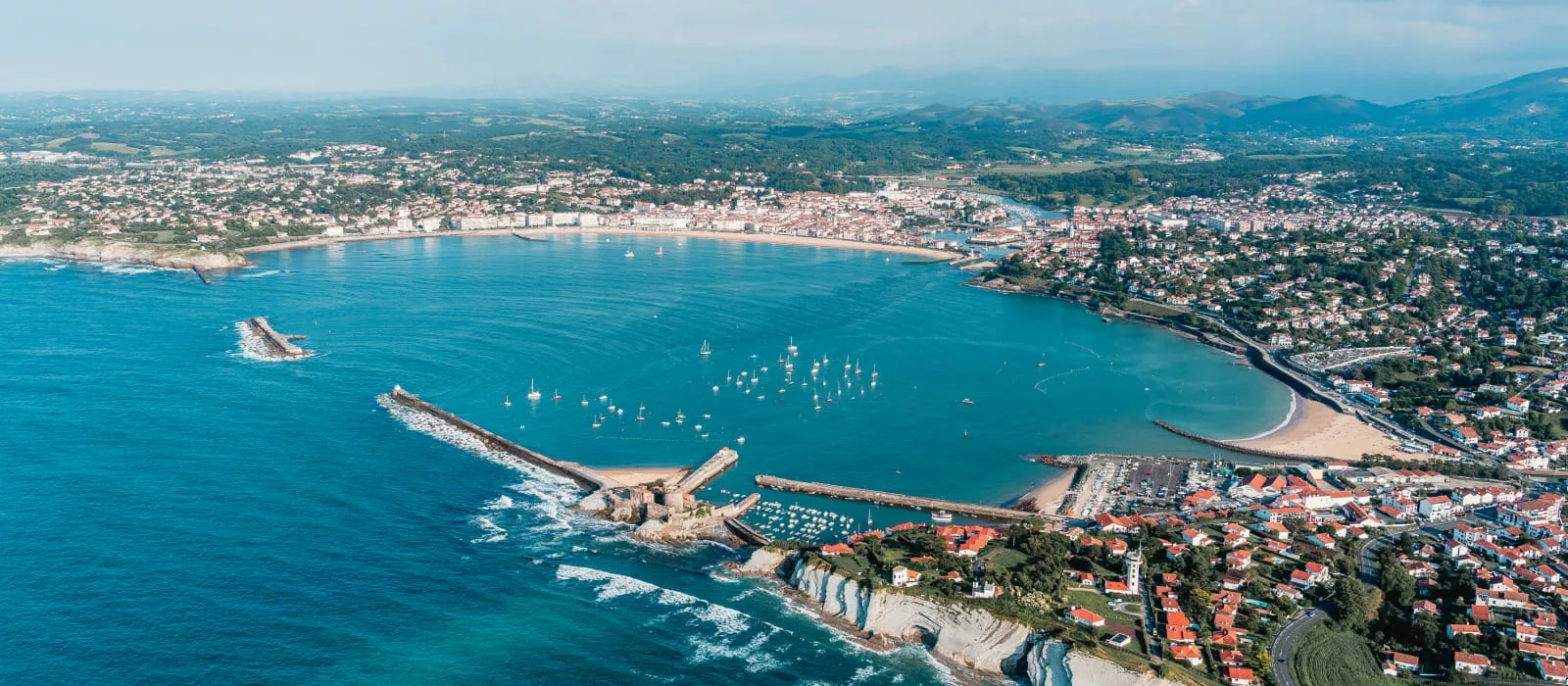 Panoramic View of St. Jean de Luz