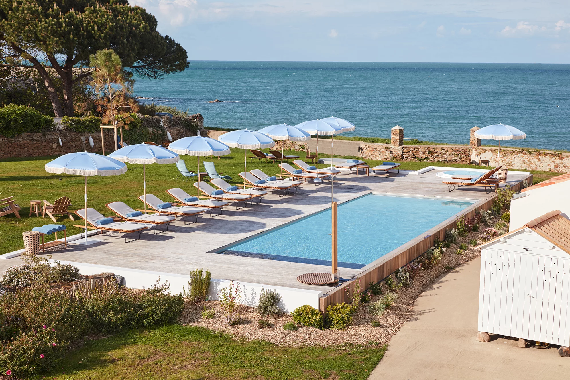 Hotel on an Island in the French Atlantic